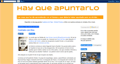 Desktop Screenshot of hayqueapuntarlo.com